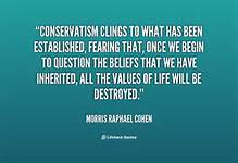 conservatismdefined